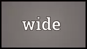 와이드